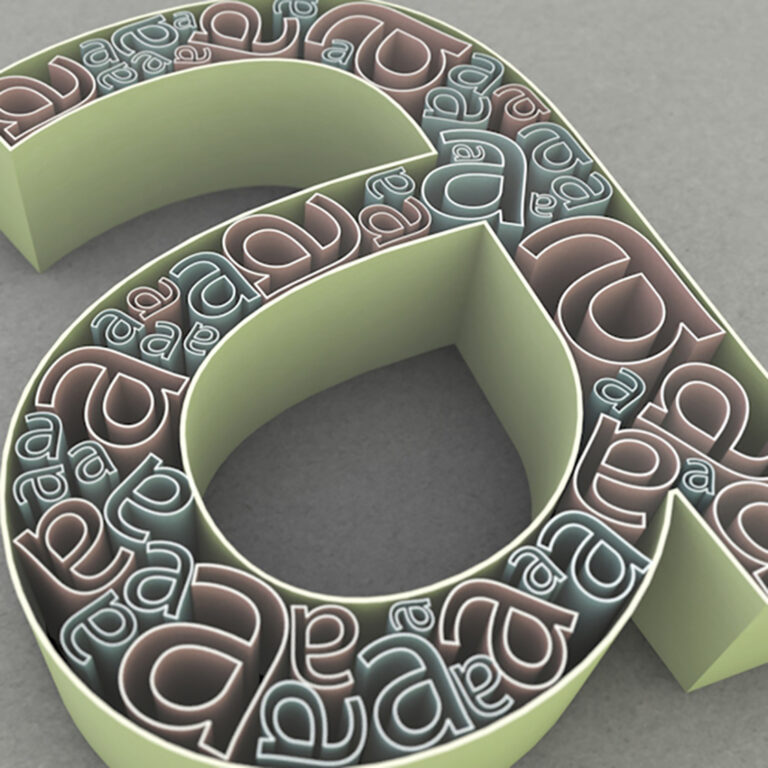 3d Typographic Experiments